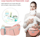 Axooms Multifunctional 9-in-1 Baby Carrier with Hip Seat, Newborn to Toddler