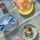 Set of 6 Axooms KALAS Plastic Plates 304.213.01, Multicolor, 19 x 2 cm