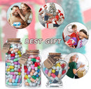 Axooms Capsule Letter Message in a Bottle - Cute Capsule Love Letter Gift for Friend/Girlfriend - Message Pills for Valentine's Day, Birthday, Mother's Day Gift (Mixed Colors 50 Pieces)