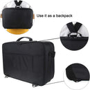 Axooms Professional 3-Tier Waterproof Makeup Case for Travel, Black, 43.5 × 17 × 31 cm, Oxford Fabric, BK14-TMM1