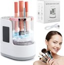 Axooms 3-in-1 Electric Makeup Brush Cleaner and Dryer, Automatic USB Cosmetic Brush Cleaner for All Sizes, Contour and Eyeshadow Brushes