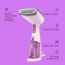 Conair Handheld Garment Steamer for Clothes, Turbo ExtremeSteam 1875W Fabric Steamer, Portable Handheld Design, Strong Penetrating Steam, Amazon Exclusive, Purple