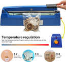 12-Inch Impulse Bag Sealer Machine for Heat Sealing, Packaging & Shrink Wrapping