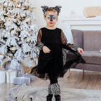 Axooms 7-Piece Werewolf Costume Kit — Ears Headband, Mask, Tail (44 cm), Gloves & Leg Warmers | Soft Plush, One-Size, Easy Dress-Up