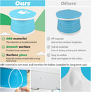 Axooms Portable Travel Potty for Toddlers, Foldable Kids Toilet for Indoor and Outdoor Use, Easy to Carry, Pink and Blue