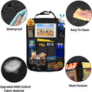 Axooms Car Back Seat Organizer, Backseat Protector, Storage Bag with Tablet Holder and 9 Pockets for Kids, Travel Accessories (1 Pack)