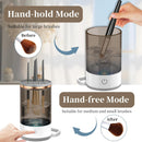 Axooms Plug-In Electric Makeup Brush Cleaner, Automatic Rotating Cosmetic Brush Cleaning Machine for All Brush Sizes