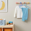 Axooms BAGIS Children's Clothes Hangers, Mixed Pastel Colors, Set of 24