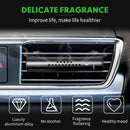 Axooms 2-Pack Car Air Freshener Vent Clips with 10 Refill Sticks, Cylindrical Essential Oil Diffusers