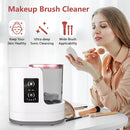 Axooms 3-in-1 Electric Makeup Brush Cleaner and Dryer, Multifunctional USB Deep Cleaner for All Brush Sizes, Blush and Contour Brushes