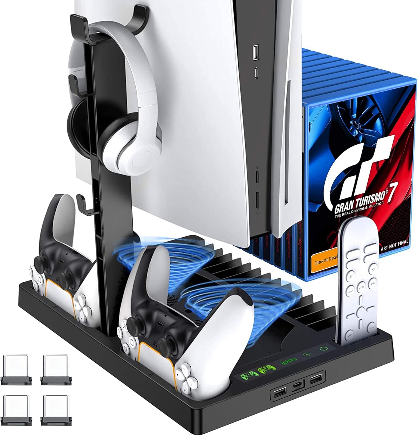 Vertical Cooling Stand for PS5 Digital Edition