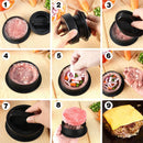 Axooms 3-in-1 Burger Press | Stuffed Burger Maker | Patty Maker Machine