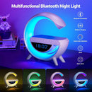 Axooms Go Lamp with Wireless Charger, Smart LED Table Lamp, Rechargeable Bedside Lamp with Charging Function, Ambient Light, App Control