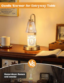 Candle Warmer Lamp with Timer Home Decor Birthday Gifts for Women | Dimmable Candle Warmer for Jar Candles, Height Adjustable Wax Melts Warmer,Room Decor House Warming Gifts New