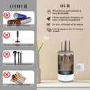 Axooms Plug-In Electric Makeup Brush Cleaner, Automatic Rotating Cosmetic Brush Cleaning Machine for All Brush Sizes