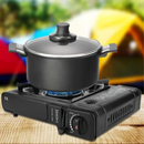 Axooms Portable Gas Stove – 3000W Stainless Single Burner with Case
