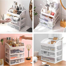 Axooms 3-Drawer Makeup Organizer for Cosmetics, Jewelry & Skincare - White, 1 Piece