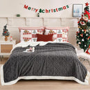 Axooms Fluffy Sherpa Blanket, Warm 200 x 230 cm, Thick Oversized XXL Throw Blanket, Soft Large Fleece Blanket for Sofa, Bed and Couch, Winter Blanket
