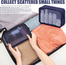 Axooms 4-Piece Mesh Makeup Bag Set, Clear Travel Cosmetic Bags with Zippers, Small Toiletry Pouches in Multiple Sizes