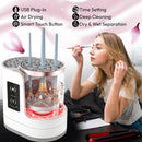 Axooms 3-in-1 Electric Makeup Brush Cleaner, Dryer, and Storage System, USB-Powered