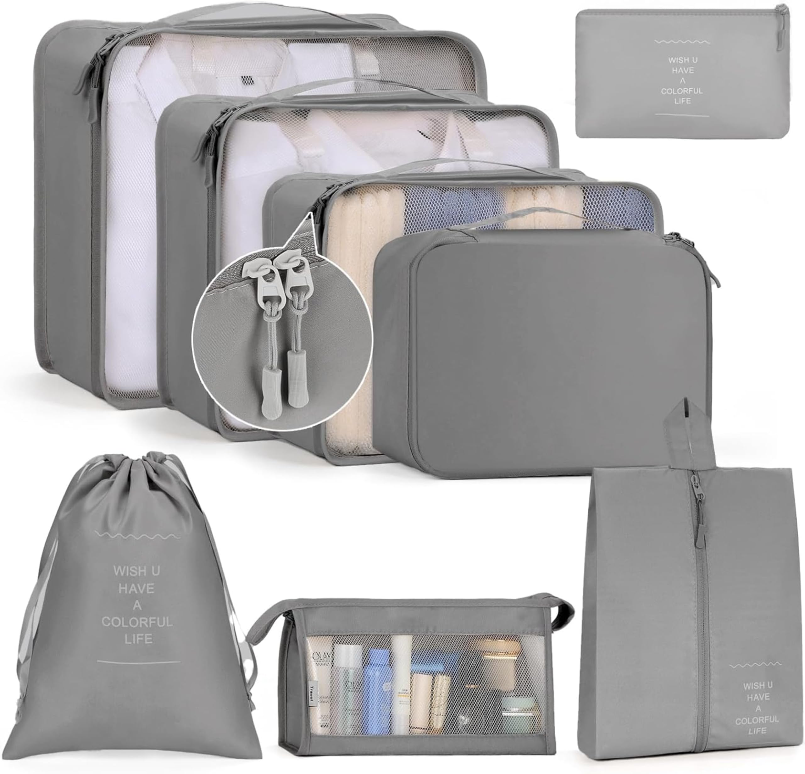 Packing Cube Set for Travel