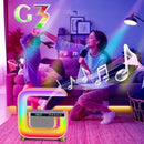 Axooms Go Lamp with Wireless Charger, Smart LED Table Lamp, Rechargeable Bedside Lamp with Charging Function, Ambient Light, App Control
