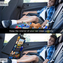 Axooms Car Back Seat Organizer, Backseat Protector, Storage Bag with Tablet Holder and 9 Pockets for Kids, Travel Accessories (1 Pack)