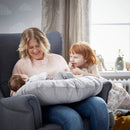 Axooms LEN Nursing Pillow, 60 x 50 x 18 cm, Grey