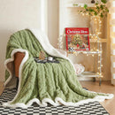 Axooms Fluffy Sherpa Blanket, Warm 200 x 230 cm, Thick Oversized XXL Throw Blanket, Soft Large Fleece Blanket for Sofa, Bed and Couch, Winter Blanket
