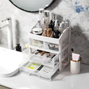 Axooms 3-Drawer Makeup Organizer for Cosmetics, Jewelry & Skincare - White, 1 Piece