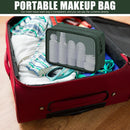 Axooms 4-Piece Mesh Makeup Bag Set, Clear Travel Cosmetic Bags with Zippers, Small Toiletry Pouches in Multiple Sizes