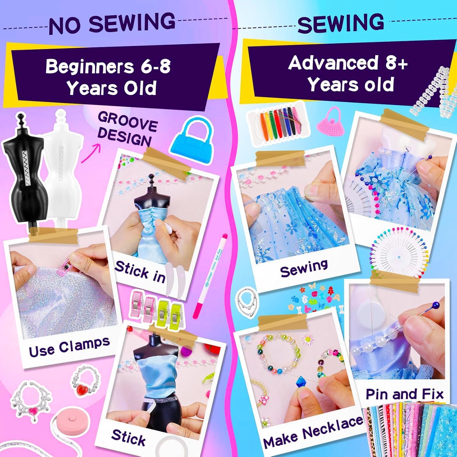 Fashion Designer Kit for Girls