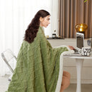 Axooms Fluffy Sherpa Blanket, Warm 200 x 230 cm, Thick Oversized XXL Throw Blanket, Soft Large Fleece Blanket for Sofa, Bed and Couch, Winter Blanket