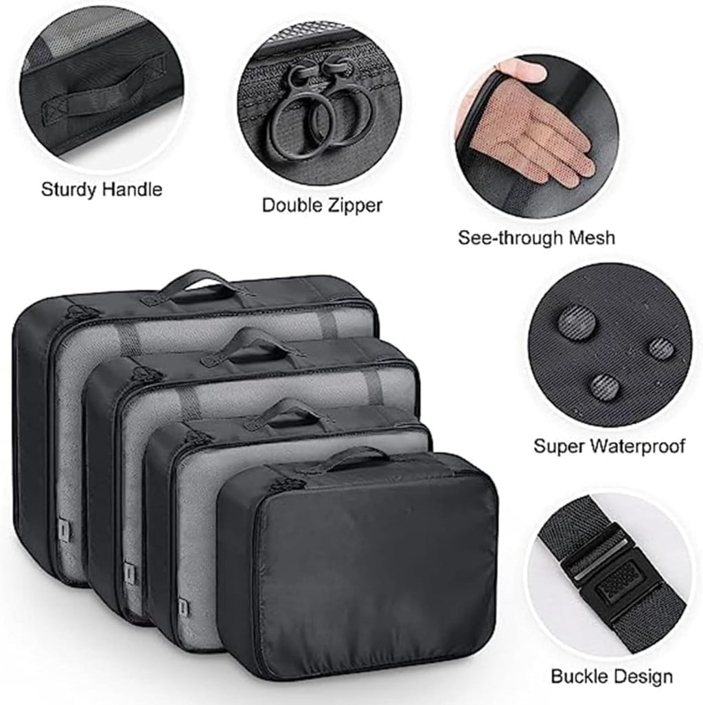 Packing Cube Set for Travel
