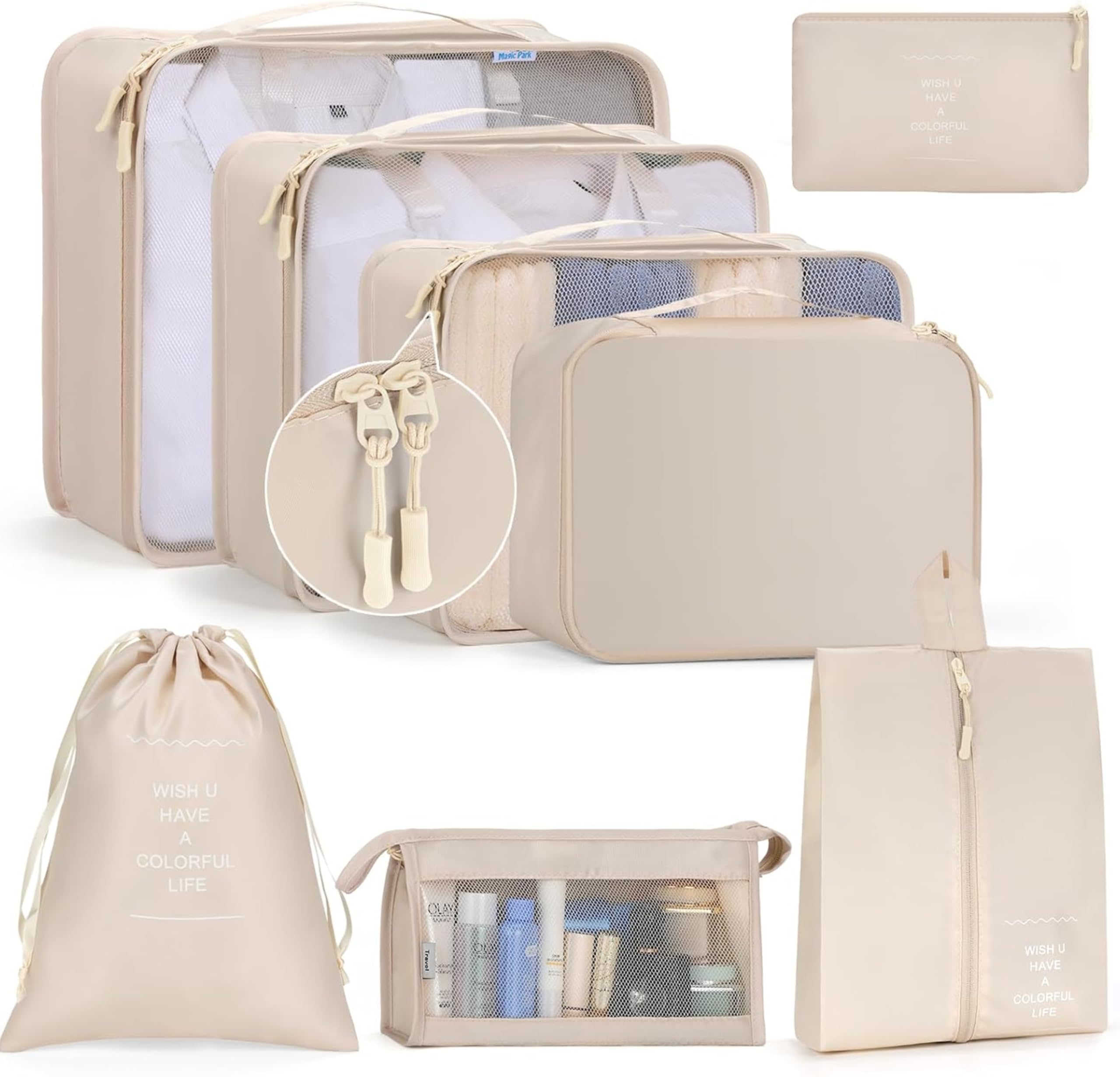 Packing Cube Set for Travel