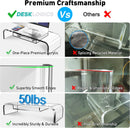 Axooms 20.3-Inch Clear Acrylic Monitor Stand with Storage