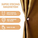 Axooms 8 Pairs Strong Magnetic Hijab Pins for Scarf , Heavy Duty Head Pins, Running Apron Clips, Snag-Free Shawl Clips, Small Safety Button Clips for Shirts