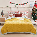 Axooms Fluffy Sherpa Blanket, Warm 200 x 230 cm, Thick Oversized XXL Throw Blanket, Soft Large Fleece Blanket for Sofa, Bed and Couch, Winter Blanket