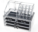Axooms Acrylic Accessories Organizer and Storage Box, White