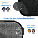 Axooms Car Seat Protector, Large Child Car Seat Cover, 600D Waterproof Fabric with Storage Pockets for SUVs, Sedans, Trucks, and Car Seats