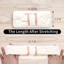 Axooms Microfiber Spa Headbands for Skincare, Face Washing and Makeup, 3-Pack (White, Gray, Khaki)