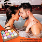 Bath Bombs Gift Set for Men Women - 12 PCS