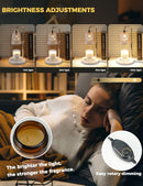 GODONLIF Candle Warmer Lamp with Timer, Birthday Gifts for Women Home Decor | 24h Cycle Timer Dimmable Wax Melt Warmer with 2 Bulbs, Fall Decor for Home Living Room Halloween Decorations Gifts for Mom
