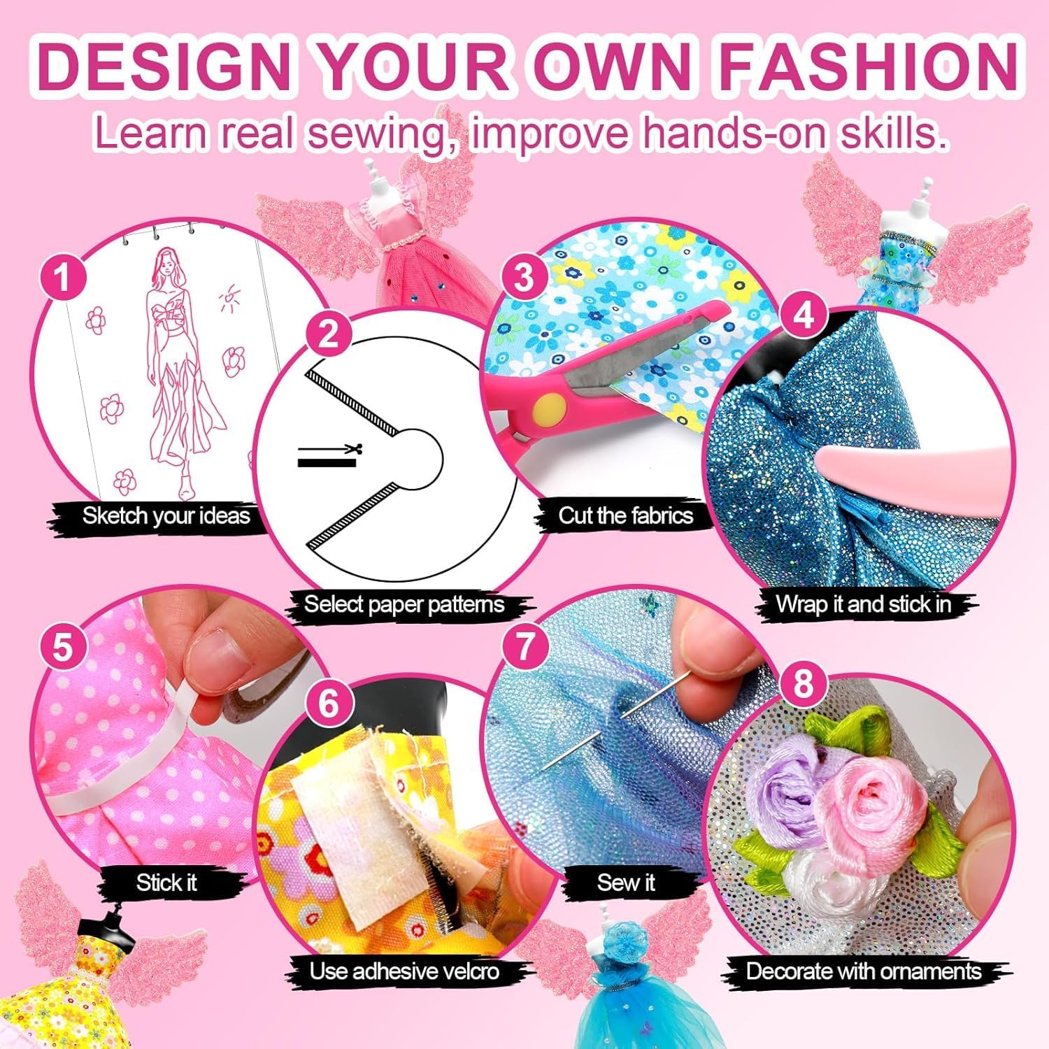 Fashion Designer Kit for Girls
