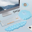 Axooms 17-Inch Cloud Keyboard Wrist Rest and Mouse Wrist Support, White