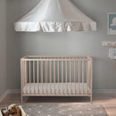 Axooms SNIGLAR Beechwood Crib, 60 x 120 cm