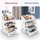 Axooms 3-Drawer Makeup Organizer for Cosmetics, Jewelry & Skincare - White, 1 Piece