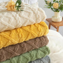 Axooms Fluffy Sherpa Blanket, Warm 200 x 230 cm, Thick Oversized XXL Throw Blanket, Soft Large Fleece Blanket for Sofa, Bed and Couch, Winter Blanket