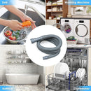 Axooms Universal Washing Machine Drain Hose Extension Kit 3M | Fits 30/34/38/42mm Outlets | Leak-Proof Clamp | Compatible with Washers, Dishwashers & Dryers