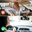 Axooms Back Seat Safest Frame Shatterproof Baby Mirror for Car Rear View Baby Car Seat Mirror to See Rear Facing Infants and Babies Baby Car Mirror Backseat Mirror for Baby - Ensure Travel Safety